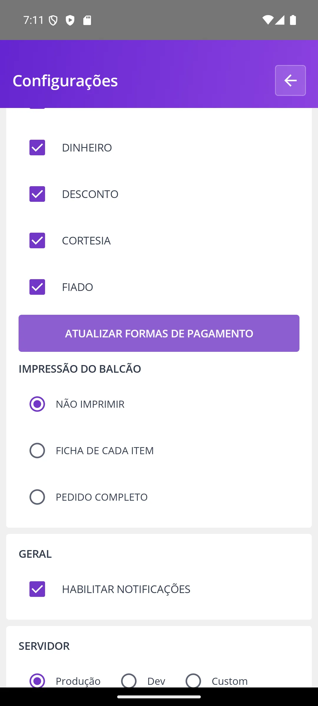 Configurações (4)