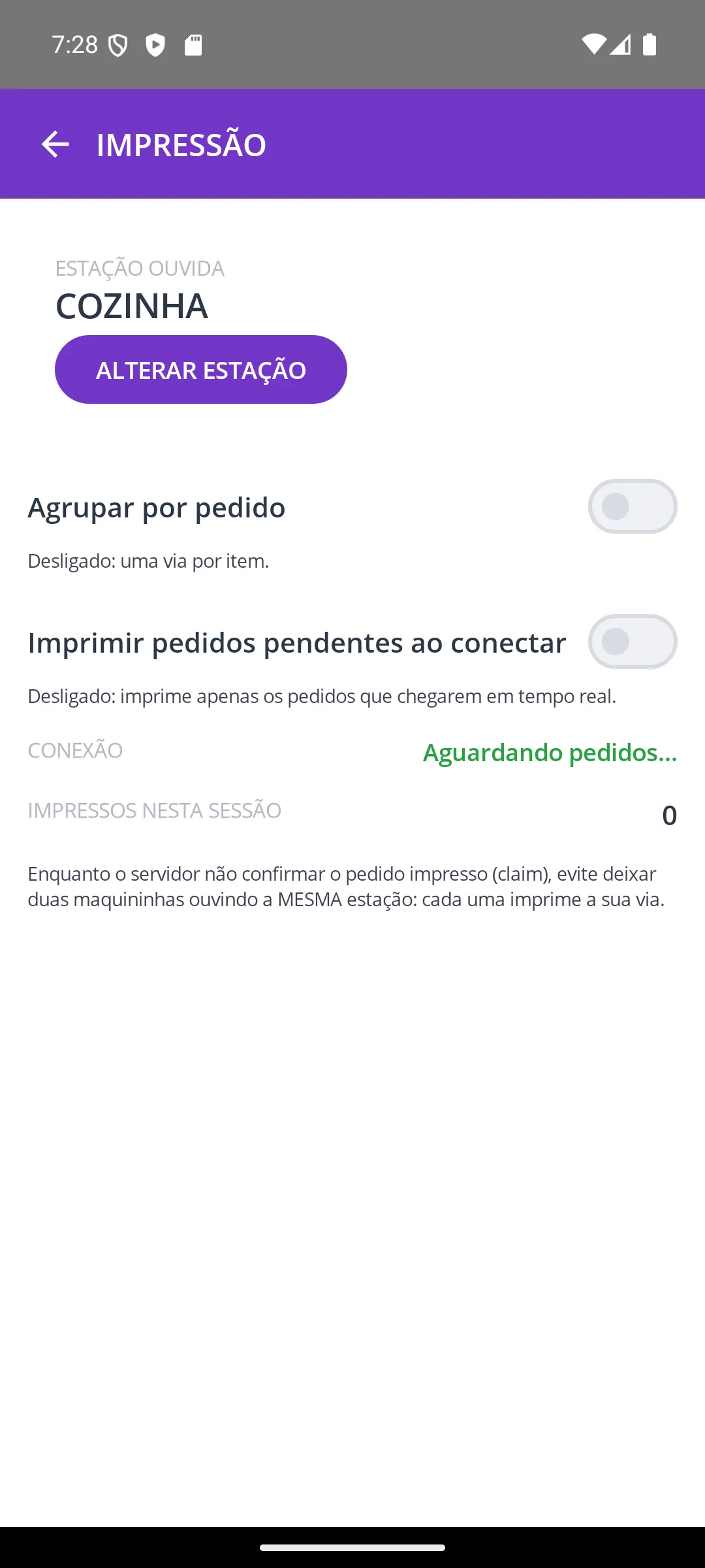 Módulo Impressão